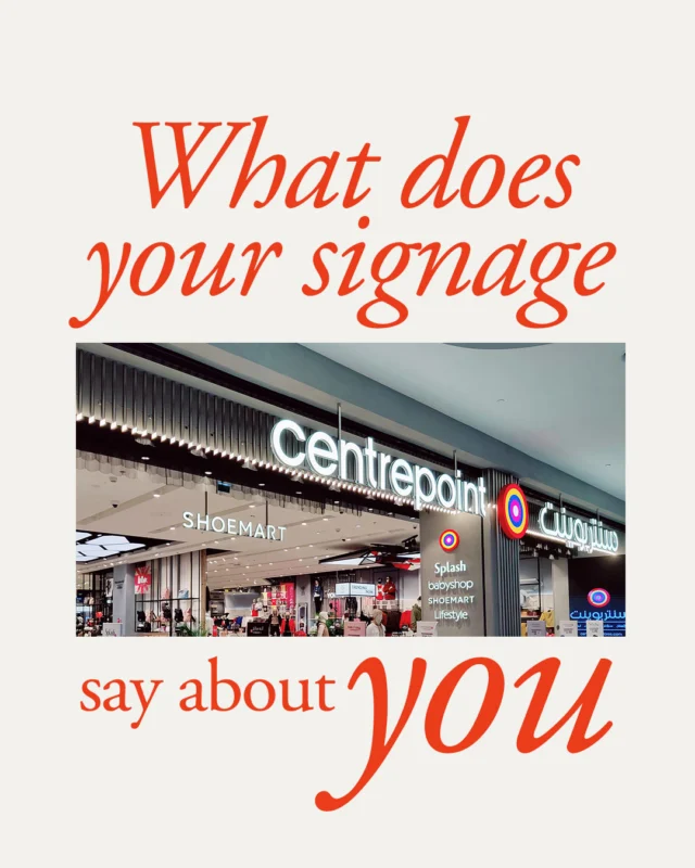 At TVS we make sure your space speaks the right language. What do you want your signage to say about you?

Tell us below
في TVS نتأكد من أن مساحتك توصل الرسالة الصحيحة.
ماذا تريد أن تقول لافتتك عنك؟
شاركنا رأيك في التعليقات أدناه.
[Team Visual Solutions, Dubai, Riyadh, Visual Excellence, Custom Displays, Bespoke Designs, Creative Solutions, Display Innovation, Sculpture Art, Kiosk Design, Creative Displays]