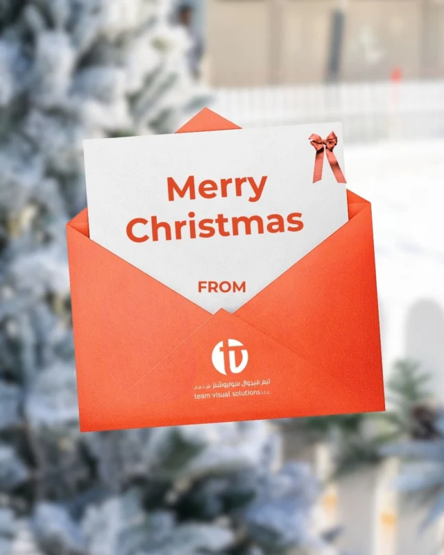 This season, we’re wrapping more than gifts; we’re wrapping up a year of bold ideas, striking displays, and unforgettable moments.
Here’s to a holiday full of light, warmth, and inspiration.

Merry Christmas from Team TVS.
هذا الموسم، نحتفل بختام عام مليء بالإبداع، من التصاميم المؤثرة إلى التجارب البصرية التي صنعت الفرق.
إليكم أمنياتنا بموسم يفيض نورًا ودفئًا وإلهامًا.
عيد ميلاد مجيد من فريق TVS.

#teamvisualsolutions #dubai #riyadh #visualexcellence #customdisplays #bespokedesigns #creativesolutions #displayinnovation #sculptureart #kioskdesign #creativedisplays