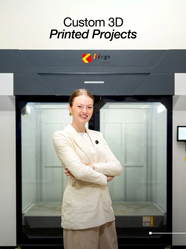 From digital concepts to physical form.

Our 3D printing process brings precision, speed, and creativity to every build.

#customdisplays #bespokedesigns #creativedisplays #3dprinting