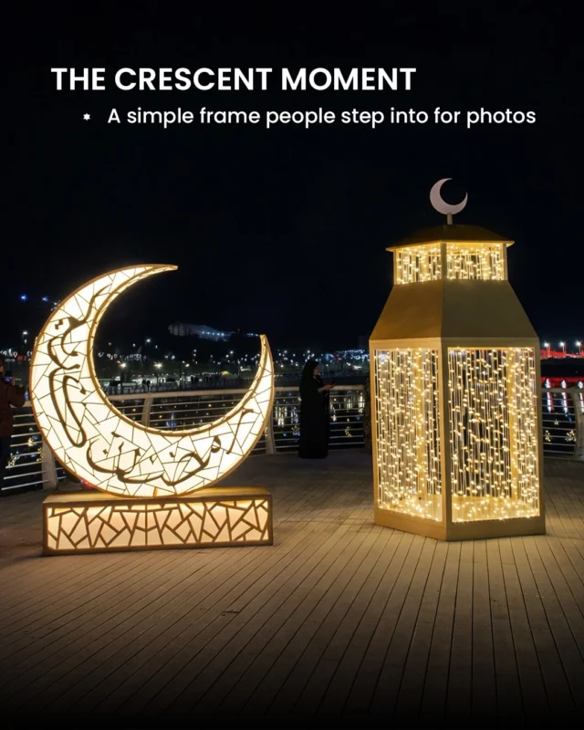 The best Ramadan displays are the ones that create a calm pause in a busy space. Keep the light warm, the shapes familiar, and the details worth stepping closer for. 

Share your brief with us. 

#teamvisualsolutions #dubai #riyadh #visualexcellence #customdisplays bespokedesigns creativesolutions