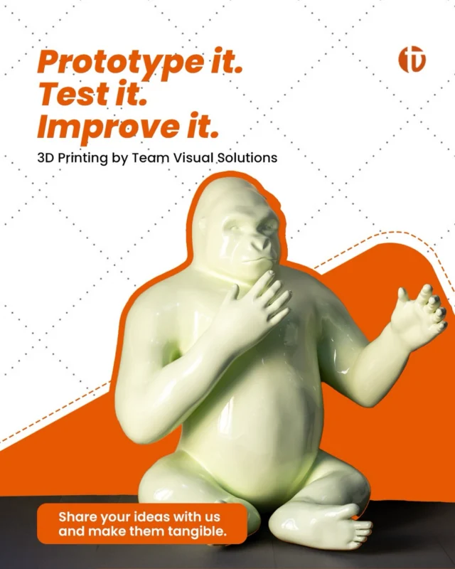 When an idea turns into something tangible, decisions move faster and feedback gets more specific.

Share your sketch or reference, and we’ll help you prototype the idea with our 3D Printing service.

عندما ترى الفكرة تتحول لشيء حقيقي، تصبح القرارات أسرع والتعليقات أدق.
شاركنا رسمة أو مرجعك، وسنحوّل فكرتك إلى نموذج أولي عبر خدمة الطباعة ثلاثية الأبعاد.

#teamvisualsolutions #dubai #riyadh #visualexcellence #customdisplays