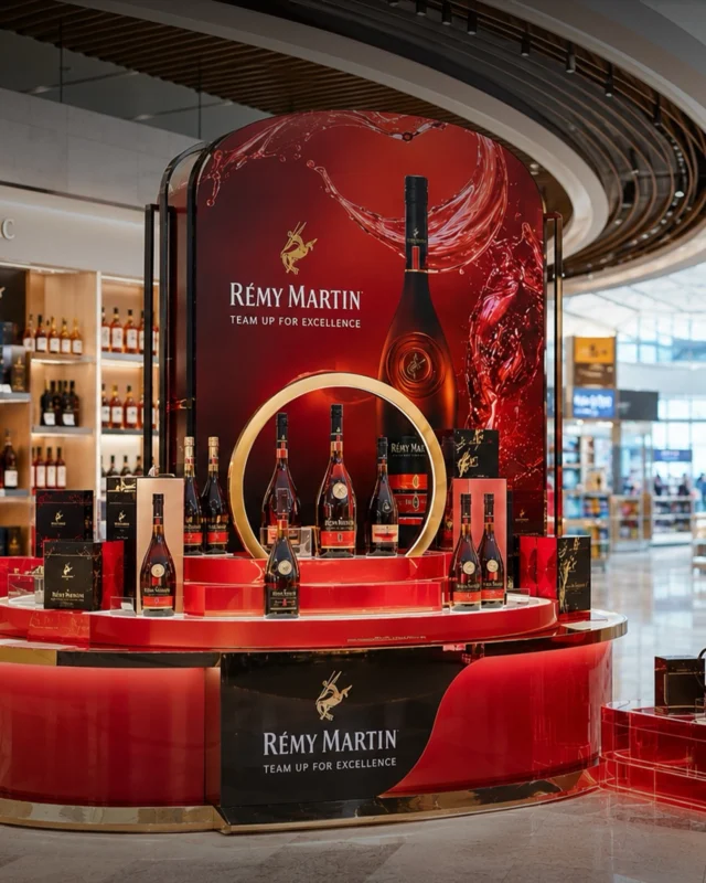 In travel retail, attention moves fast. 

A good duty free display presents the product clearly, gives it a premium feel, and draws people in seconds.

Share your duty free display brief with us. 

[duty free, travel retail, airport display, product display, retail fixture] 

#teamvisualsolutions #dutyfree #travelretail #customdisplays #dubai