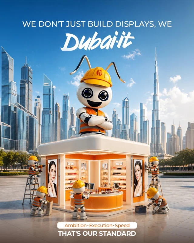 We bring ambition, speed and precision together to build retail displays that match the city’s pace.

Where does your current retail presence need an upgrade: design, build, finish, or speed of execution?

[retail displays, custom kiosk, brand installation, mall display, Dubai execution, Dubai-it]
#teamvisualsolutions #retaildisplays #customkiosks #dubai-it #brandactivation