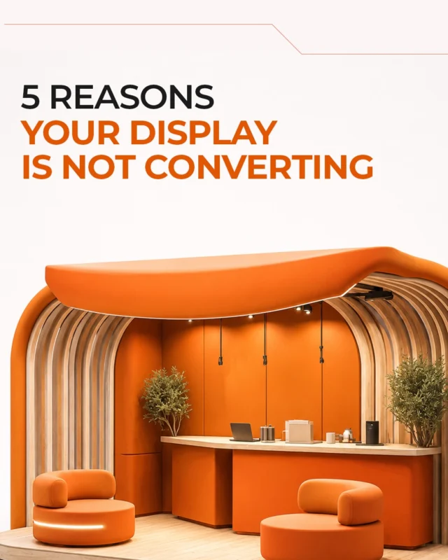 A display can look complete and still miss the sale if the product, lighting, height, material, and message are not working together.

Don’t let these 5 reasons hold you back. DM us to know more
العرض الناجح لا يعتمد على الشكل فقط. المنتج، الإضاءة، الارتفاع، الخامة، والرسالة يجب أن تعمل معاً لتقود العميل للقرار الصحيح.
تجنب هذه الأخطاء الخمسة في عرضك القادم. راسلنا لمعرفة المزيد.

[retail conversion, display mistakes, product hierarchy, display lighting, visual merchandising]

#teamvisualsolutions #visualmerchandising #retaildisplay #displayinnovation #riyadh