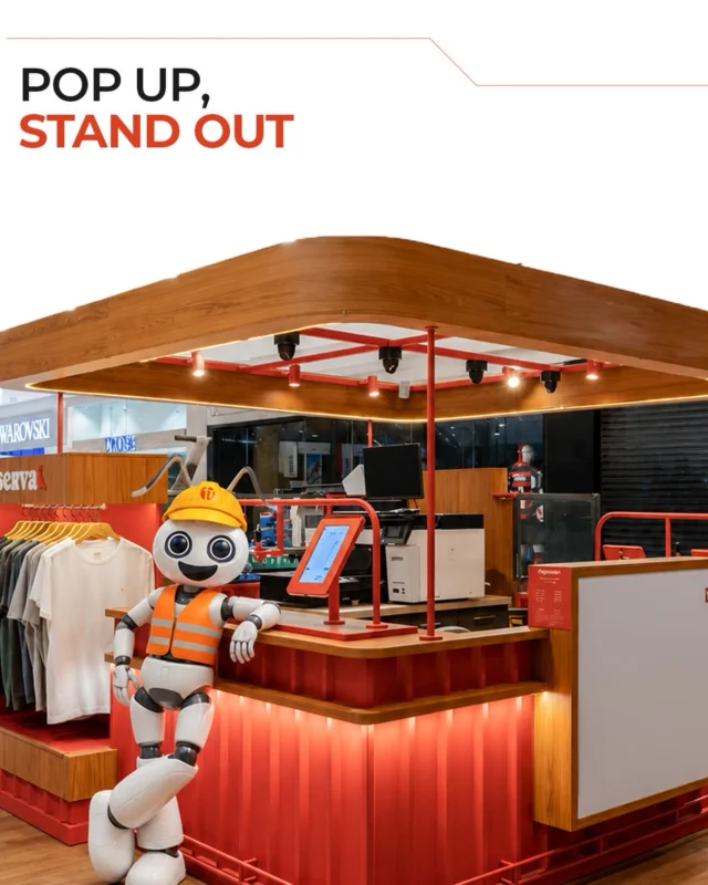 When the product speaks loud, the display should match its energy.

What detail would you add to make your pop-up stop the right crowd?
المنتج القوي يستحق مساحة عرض تعكس هويته وتلفت الانتباه منذ اللحظة الأولى.
برأيك، ما العنصر الذي يجعل منصة العرض المؤقتة أكثر جذباً للجمهور المستهدف؟

[streetwear kiosk, popup display, fashion retail, mall kiosk, brand activation]

#teamvisualsolutions #popupkiosk #streetwearretail #customkiosks #riyadh