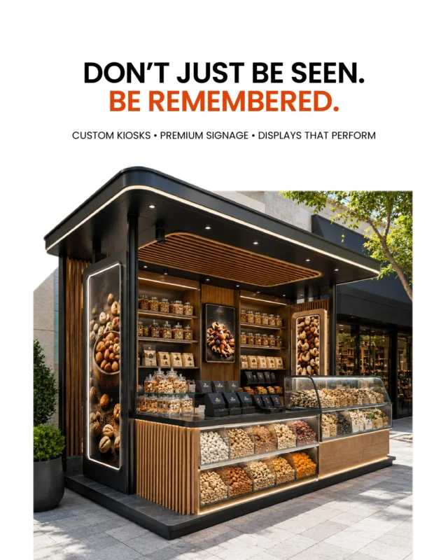 Be the brand people notice, remember and walk towards.
What would make your next retail setup harder to walk past?

Share your brief with us.
اجعل علامتك هي التي تلفت الانتباه، تبقى في الذاكرة، وتجذب الناس نحوها.
برأيك، ما العنصر الذي يجعل مساحة البيع القادمة تستحق التوقف؟
أرسل لنا موجز مشروعك.

[custom retail displays, premium retail signage, branded kiosk UAE, visual merchandising Dubai, retail fabrication company]

#TeamVisualSolutions #BeThatBrand #RetailDisplays #BrandExperience #CustomFabrication