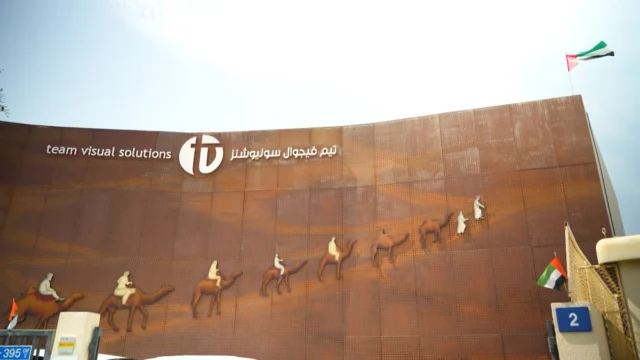 One 65,000 sq. ft. facility brings every stage of design, production and delivery under one roof.

From metal fabrication, custom joinery and 3D printing to sculpting, advanced finishes, lighting, signage, printing and upholstery, our teams bring complex displays and large-scale installations to life across the UAE and KSA, supported by rooftop solar power.

Bring us your brief, and we’ll bring every part of it together. DM us or call +971 52 778 1260.

[custom display manufacturing UAE, retail fabrication facility, large scale sculpture production, visual merchandising company Dubai, sustainable manufacturing UAE]
#CustomFabrication #RetailDisplays #VisualMerchandising #MadeInUAE #TeamVisualSolutions