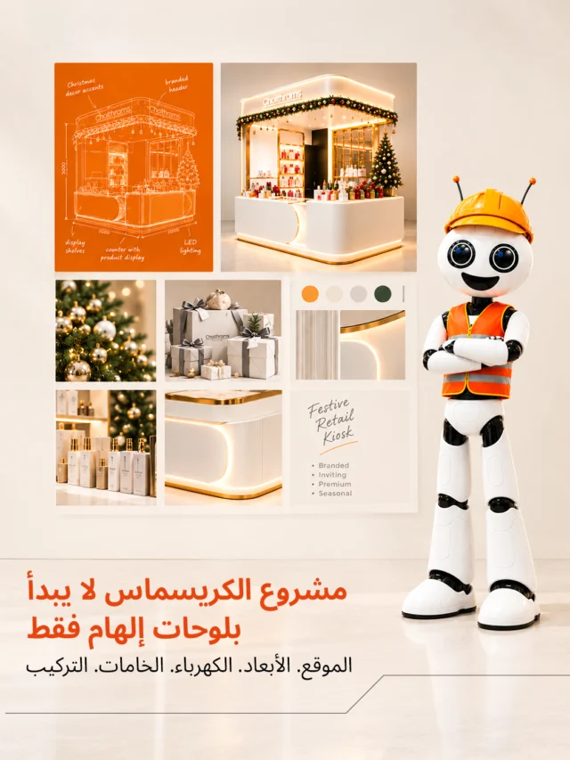 DXB welcomed 31.5 million guests in H1 2026, a reminder that seasonal displays in high-traffic spaces have seconds to communicate. 

Is your Christmas brief clear on the first action customers should take?

Share it with us and we’ll help refine it..
استقبل مطار دبي الدولي 31.5 مليون ضيف خلال النصف الأول من عام 2026، وهو ما يذكّرنا بأن العروض الموسمية في المساحات عالية الحركة لا تملك سوى ثوانٍ لإيصال رسالتها.
هل يوضح موجز مشروع الكريسماس لديك أول خطوة تريد من العملاء اتخاذها؟
شاركنا الموجز، وسنساعدك في تطويره.

[Christmas display planning Dubai, festive retail display, seasonal installation brief, visual merchandising UAE, TVS Dubai]
#ChristmasDisplays #FestiveRetail #VisualMerchandising #RetailDesign #TeamVisualSolutions