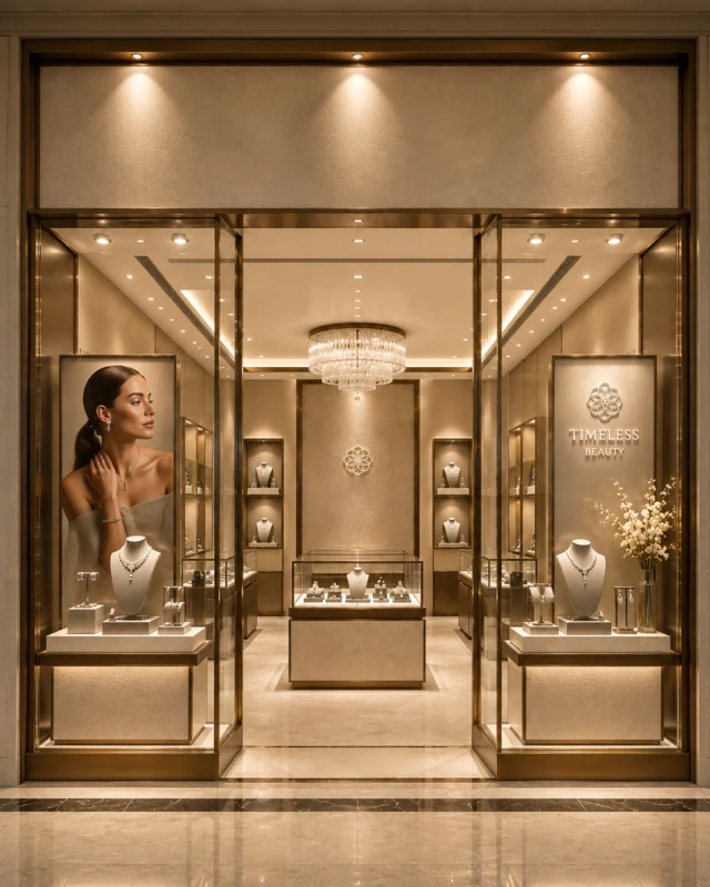 In luxury retail, every detail matters. The right display frames the collection, guides the eye and elevates the experience.
في التجزئة الفاخرة، لا توجد تفاصيل ثانوية. العرض المدروس يبرز المجموعة، يقود العين بين القطع، ويمنح التجربة مستوى أكثر رقياً.

[jewellery boutique display, luxury jewellery counters, retail display UAE, premium display fabrication, visual merchandising Dubai]

#TeamVisualSolutions #JewelleryDisplay #LuxuryRetail #RetailDesign #CustomDisplays