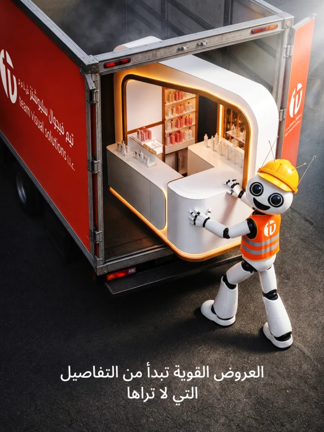 Customers often notice the final lighting and finishes, but behind them is the engineering that keeps every element stable and aligned.

What is the biggest engineering challenge behind your design?

Share your installation brief with us.
غالباً ما يلاحظ العملاء الإضاءة والتشطيبات النهائية، لكن وراءها هندسة دقيقة تحافظ على ثبات كل عنصر ومحاذاته بالشكل الصحيح.
ما أكبر تحدٍ هندسي وراء تصميمك؟
أرسل لنا موجز التركيب.

[festive metal structure, Christmas display engineering, metal fabrication UAE, large scale installation Dubai, structural retail display]

#DisplayEngineering #MetalStructures #FestiveInstallations #CustomFabrication #TeamVisualSolutions